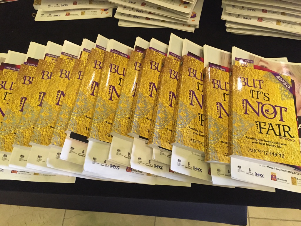 A class set of gold second-edition But It's Not Fair books