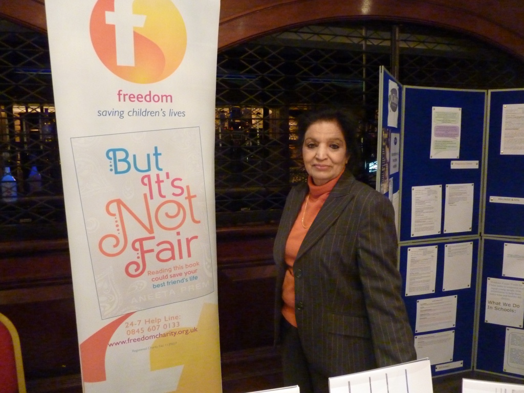 A Freedom Charity book and awareness event