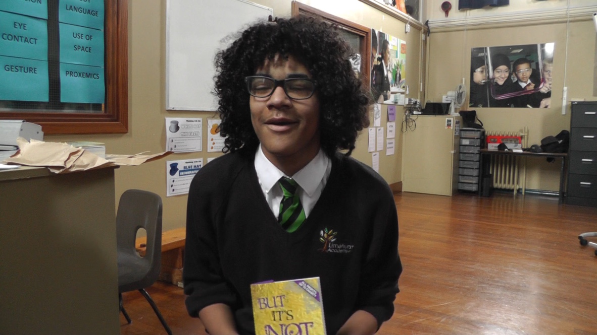 A pupil speaking in a recorded response to a forced marriage workshop